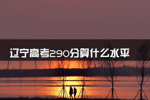 辽宁高考290分算什么水平 2024能上哪些大学