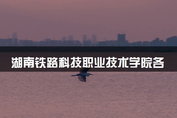 湖南铁路科技职业技术学院各省录取分数线及位次 投档最低分是多少(2024年高考参考)