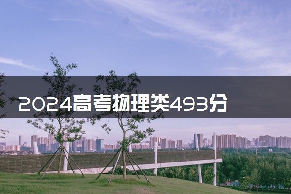 2024高考物理类493分左右能报什么大学 可以上的院校名单