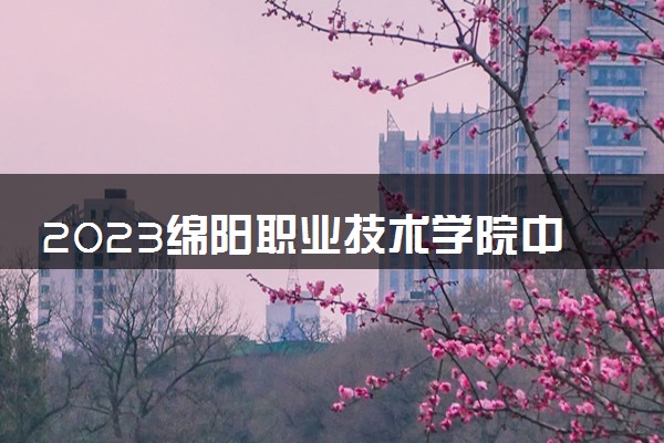 2023绵阳职业技术学院中外合作办学录取分数线 最低多少分能上