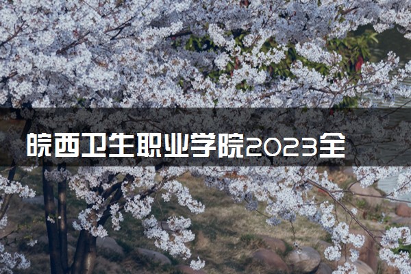 皖西卫生职业学院2023全国各省录取分数线及最低位次 高考多少分能上