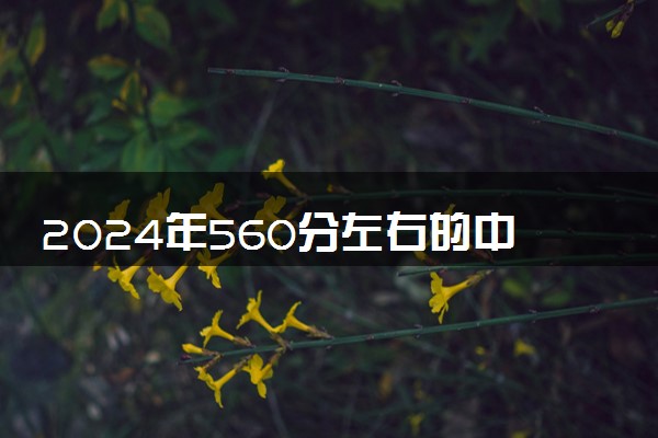 2024年560分左右的中医学大学 能报哪些院校