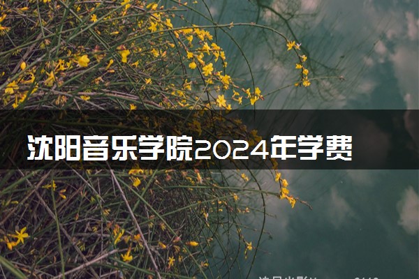 沈阳音乐学院2024年学费多少钱 一年各专业收费标准