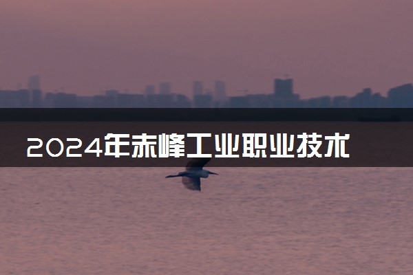 2024年赤峰工业职业技术学院各省招生计划及招生人数 都招什么专业