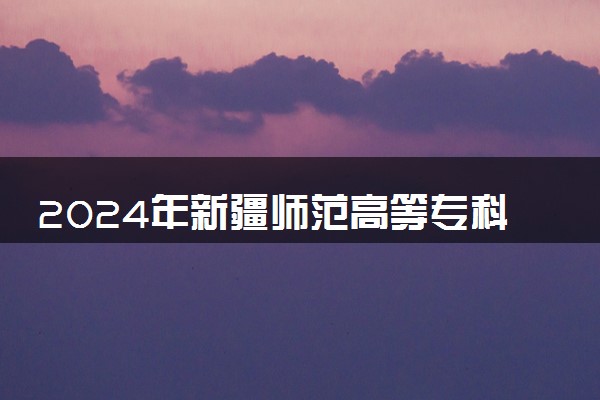 2024年新疆师范高等专科学校招生计划专业及各省录取分数线位次