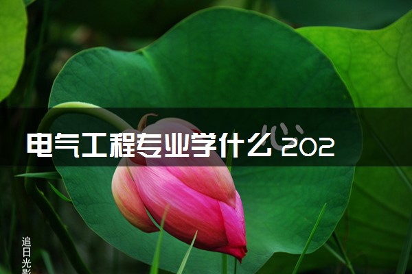 电气工程专业学什么 2024毕业后好找工作吗