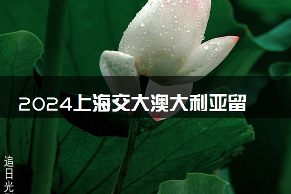 2024上海交大澳大利亚留学预科好进吗 容易考吗